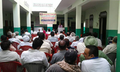 A view of the LRS meeting in Hanumangarh
