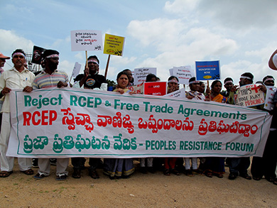 RCEP protest 2