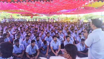 Samsung Electronics factory workers in Tamil Nadu