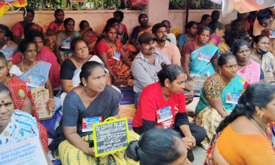 Sanitation workers against Privatisation